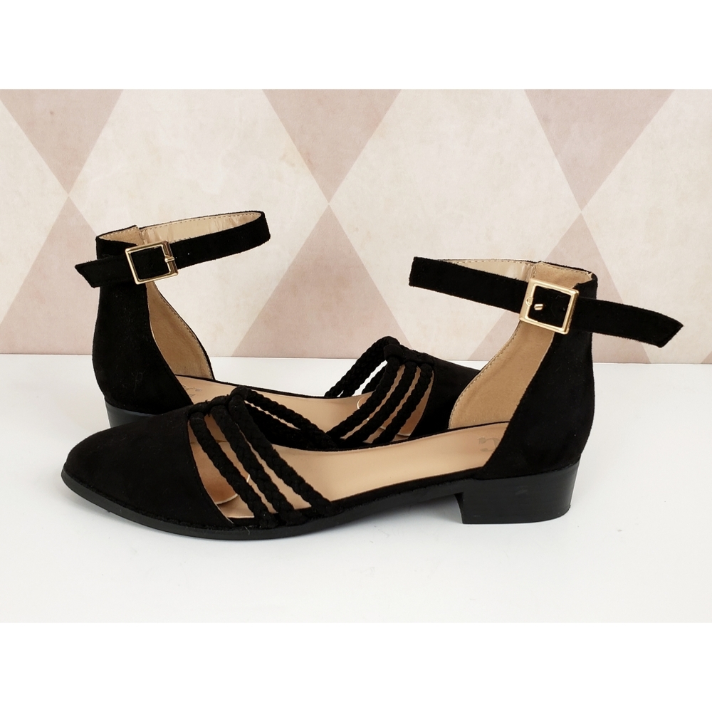 JG | Braided Buckle Flats